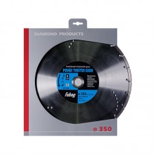 Алмазный отрезной диск для бетона Fubag Power Twister Eisen D350 мм/ 30-25.4 мм