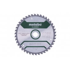 Пильный диск универсальный Metabo MULTI CUT — CLASSIC 165х20х2.2 мм 42 зуба